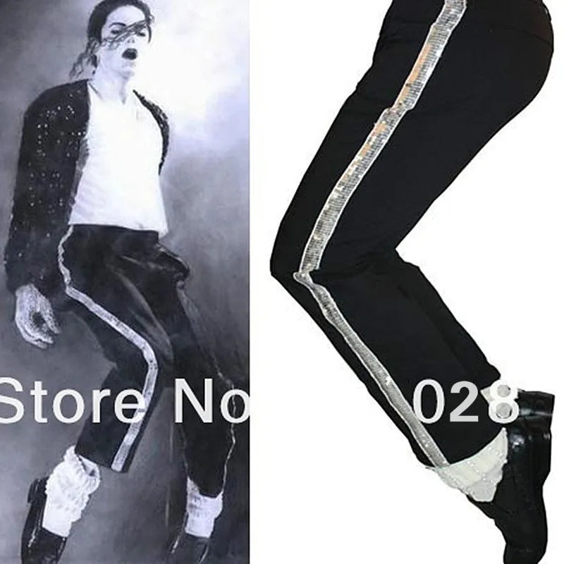 Impersonator Michael Jackson Baggy Socks with Crystal Handmade 100% (PRO SERIES)